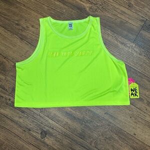 Zumba Fitness Neon Green Tank Top